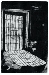 gravure noir et blanc plage famille estampe eau-forte aquatinte laurence de Saint Martin artiste yvelines estampes