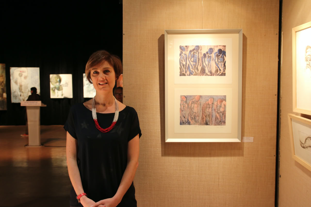 laurence de Saint Martin st artiste exposition Maurep'Art 2015