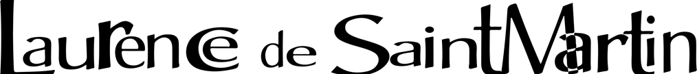 signature typographi&eacute;e laurence de saint martin