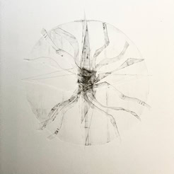 gravure noir et blanc plage famille estampe eau-forte aquatinte laurence de Saint Martin artiste yvelines estampes