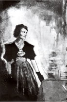 gravure noir et blanc plage famille estampe eau-forte aquatinte laurence de Saint Martin artiste yvelines estampes