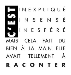 laurence de Saint Martin st artiste po&eacute;sie inexpliqu&eacute; raconter histoire main violences femme patriarcat